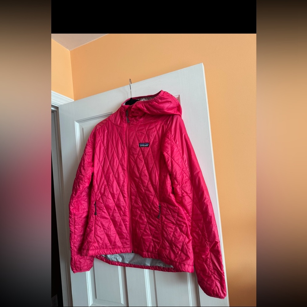 Patagonia Pink Hooded Jacket